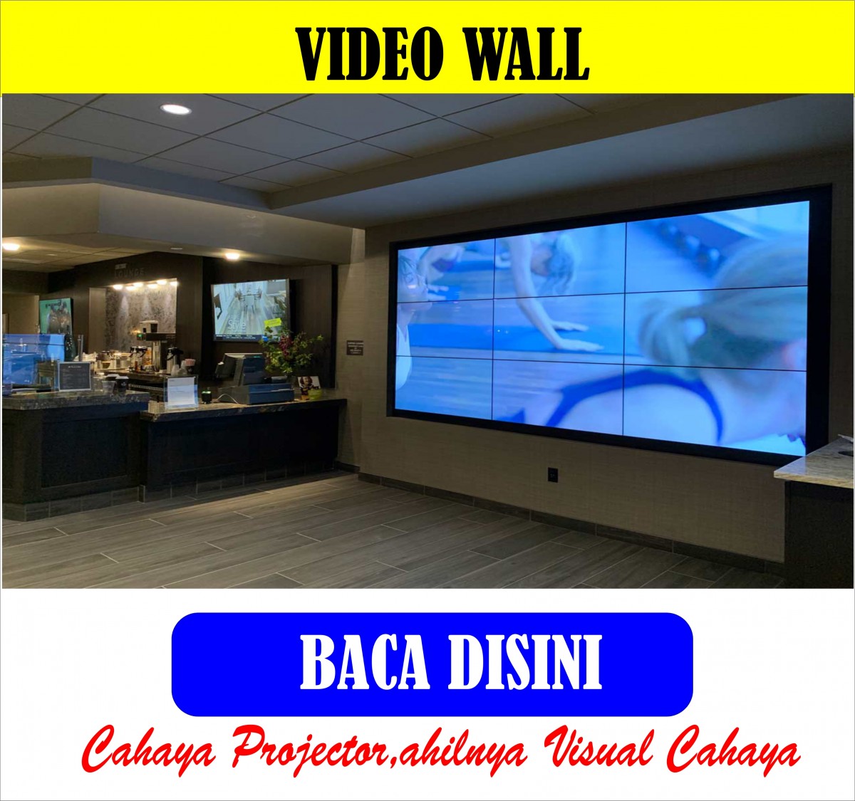 Cahaya Projector VIDEO-WALL home    